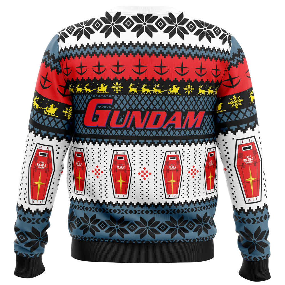 RX 78 Gundam Ugly Christmas Sweater - 5XL