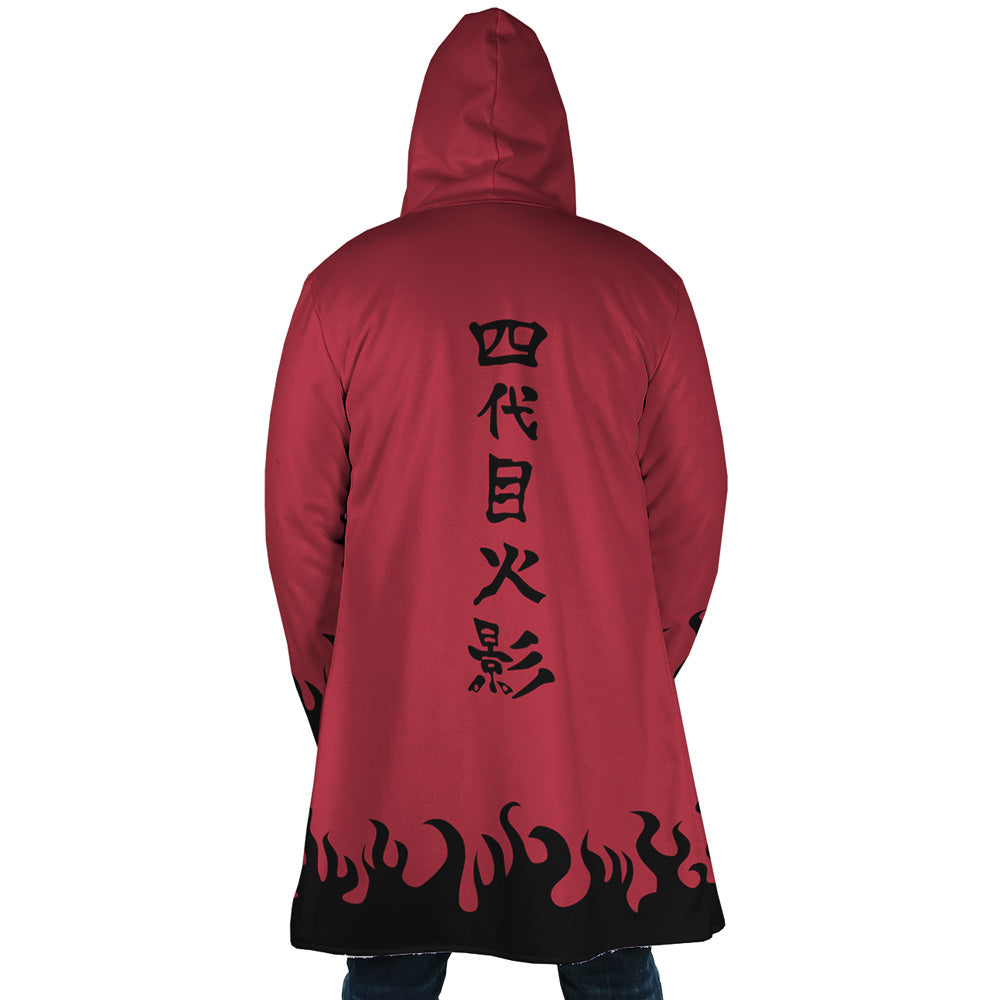 Sage Mode Kanji Naruto Hooded Cloak Coat - XL