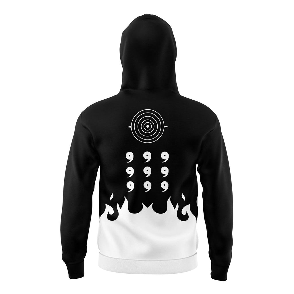 Sage Of The Six Paths Naruto Masked Hoodie - L