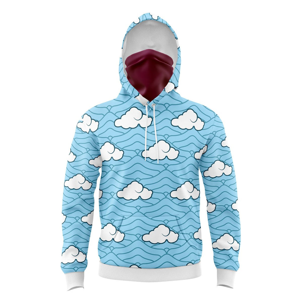 Sakonji Urokodaki Demon Slayer Masked Hoodie - 6XL