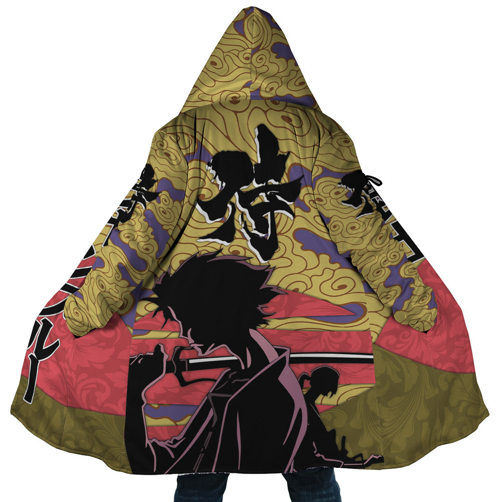 Samurai Champloo Hooded Cloak Coat - 5XL