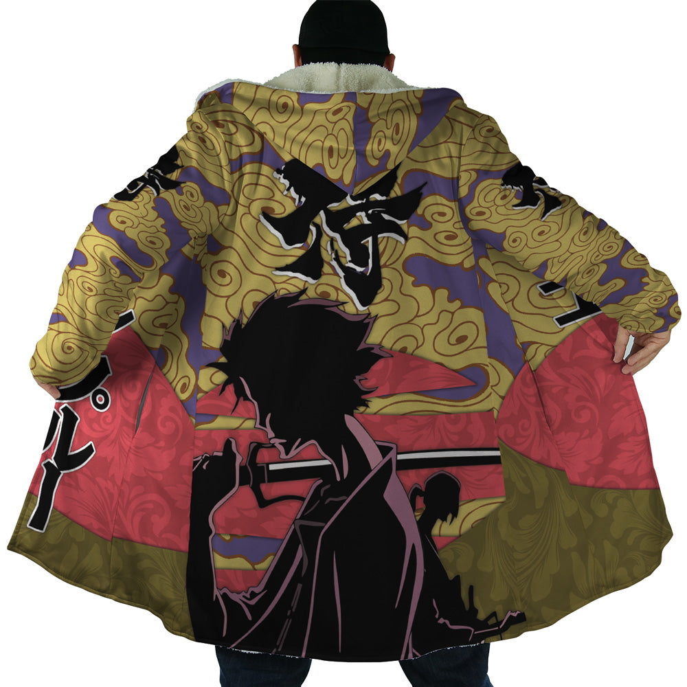 Samurai Champloo Hooded Cloak Coat - S