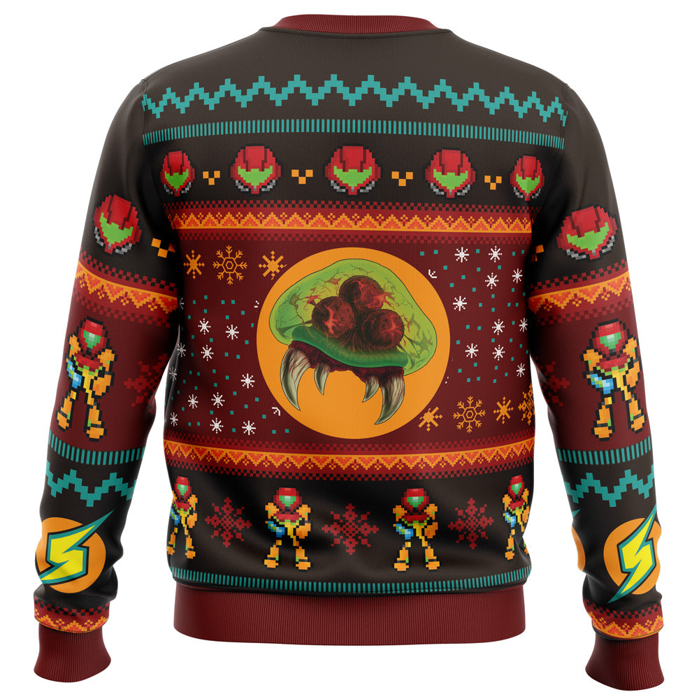 Samus Metroid Ugly Christmas Sweater - 5XL