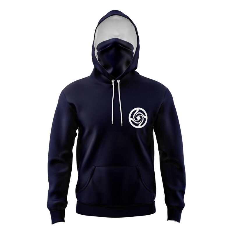 Satoru Gojo Jujutsu Kaisen Masked Hoodie - L