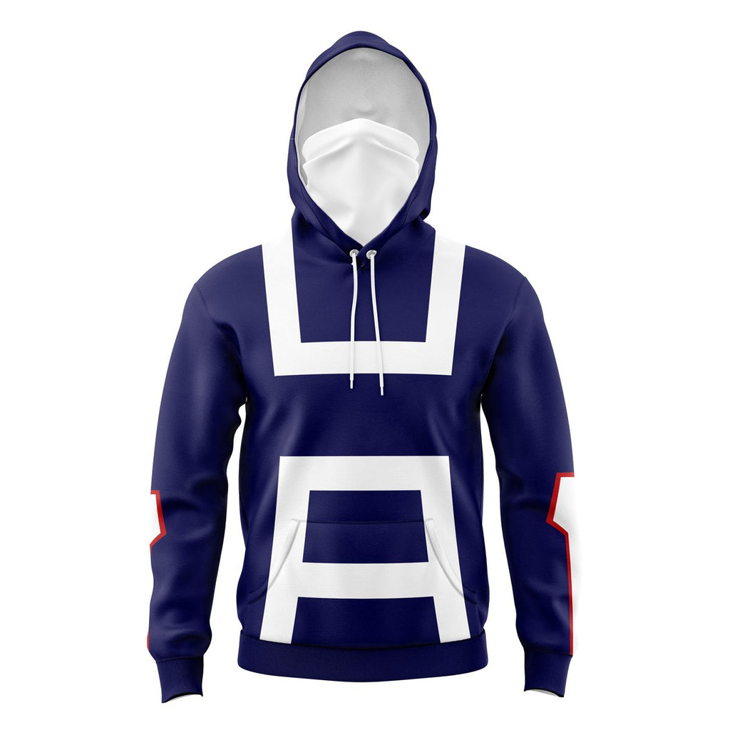 School Uniform My Hero Academia Masked Hoodie - M