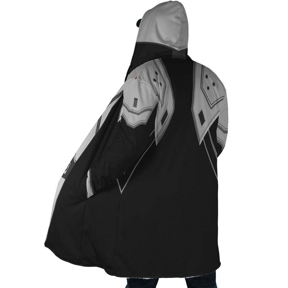Sephiroth Final Fantasy Hooded Cloak Coat - XL