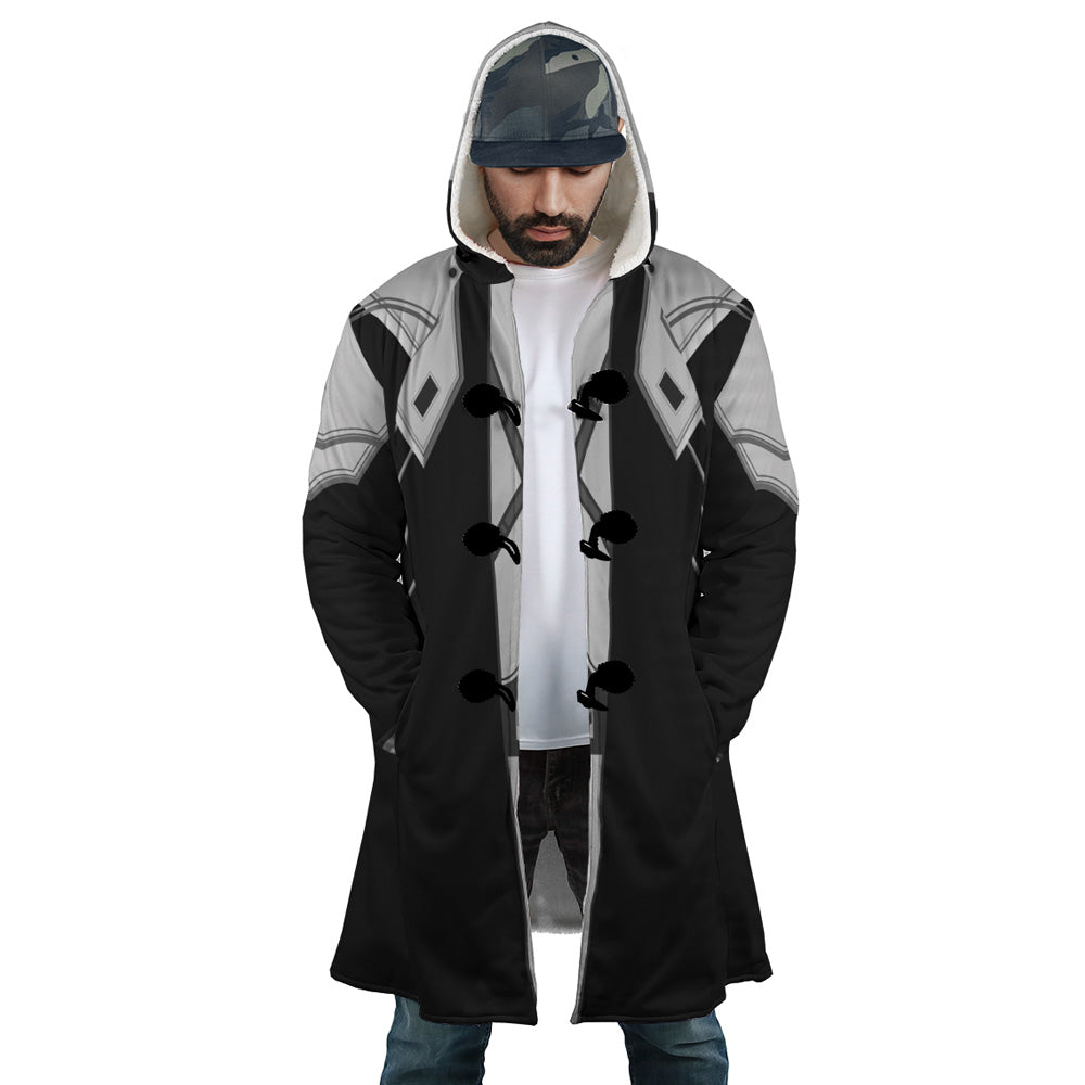 Sephiroth Final Fantasy Hooded Cloak Coat - S
