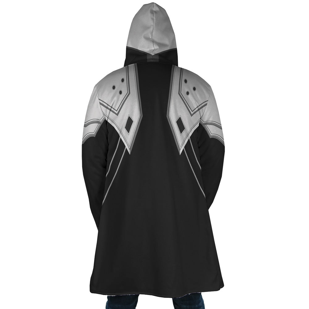 Sephiroth Final Fantasy Hooded Cloak Coat - M