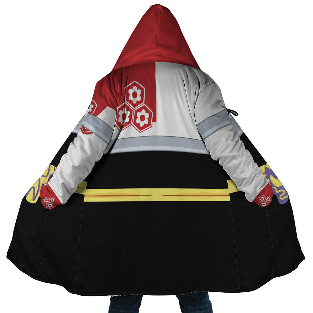 Sesshomaru Inuyasha Hooded Cloak Coat - 5XL