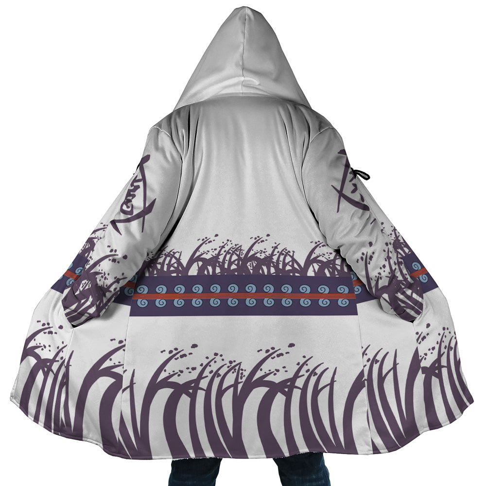 Shimotsuki Ryuma One Piece Hooded Cloak Coat - 5XL