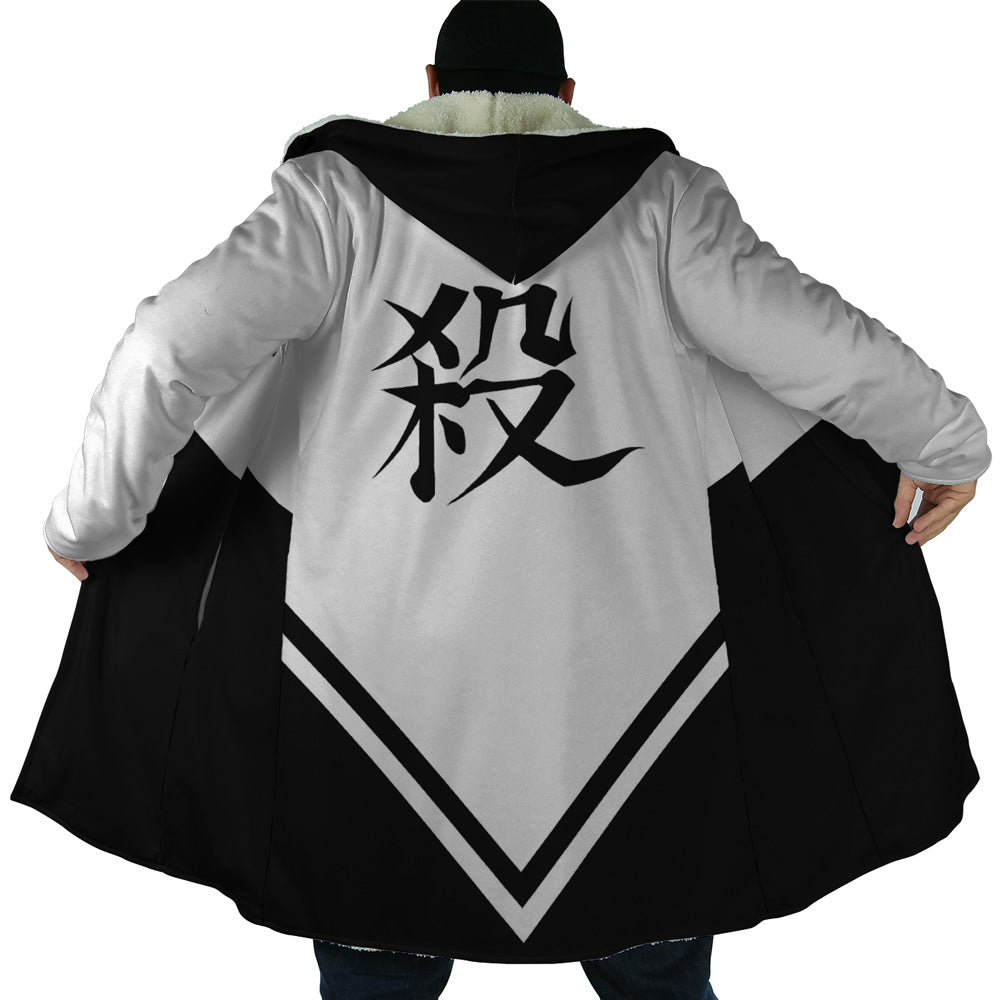 Shinazugawa Sanemi Wind Hashira Demon Slayer Hooded Cloak Coat - 2XL