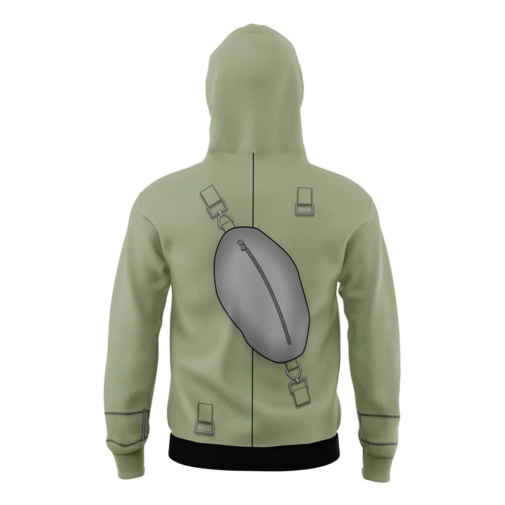 Shino Aburame Shippuden Naruto Masked Hoodie - M