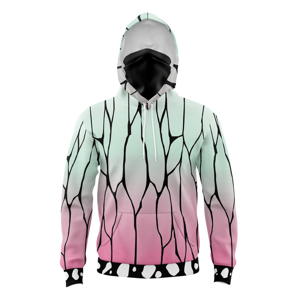 Shinobu Kocho Demon Slayer Masked Hoodie - 6XL