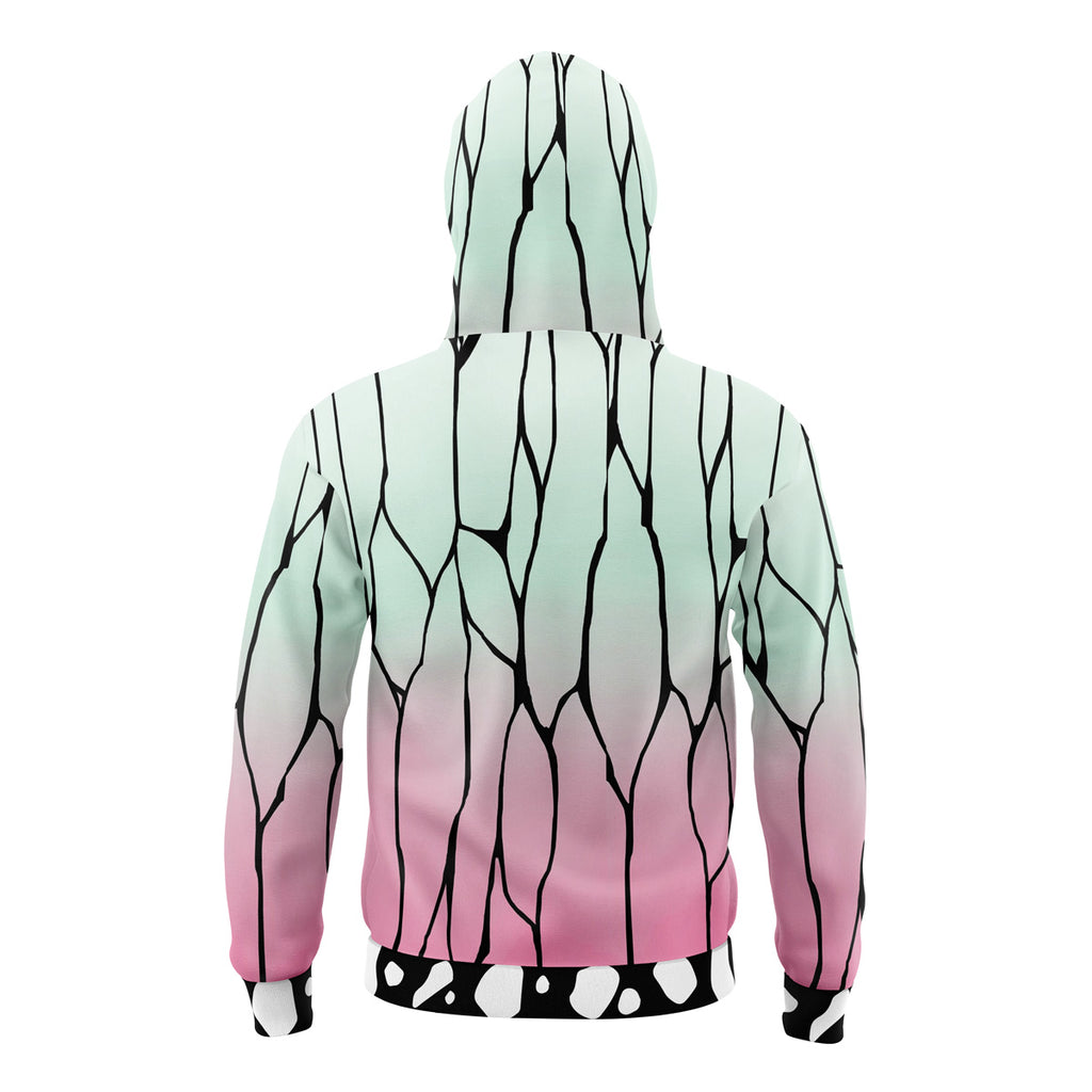 Shinobu Kocho Demon Slayer Masked Hoodie - L