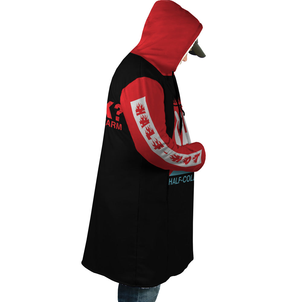 Shoto Hot & Cold My Hero Academia Hooded Cloak Coat - M