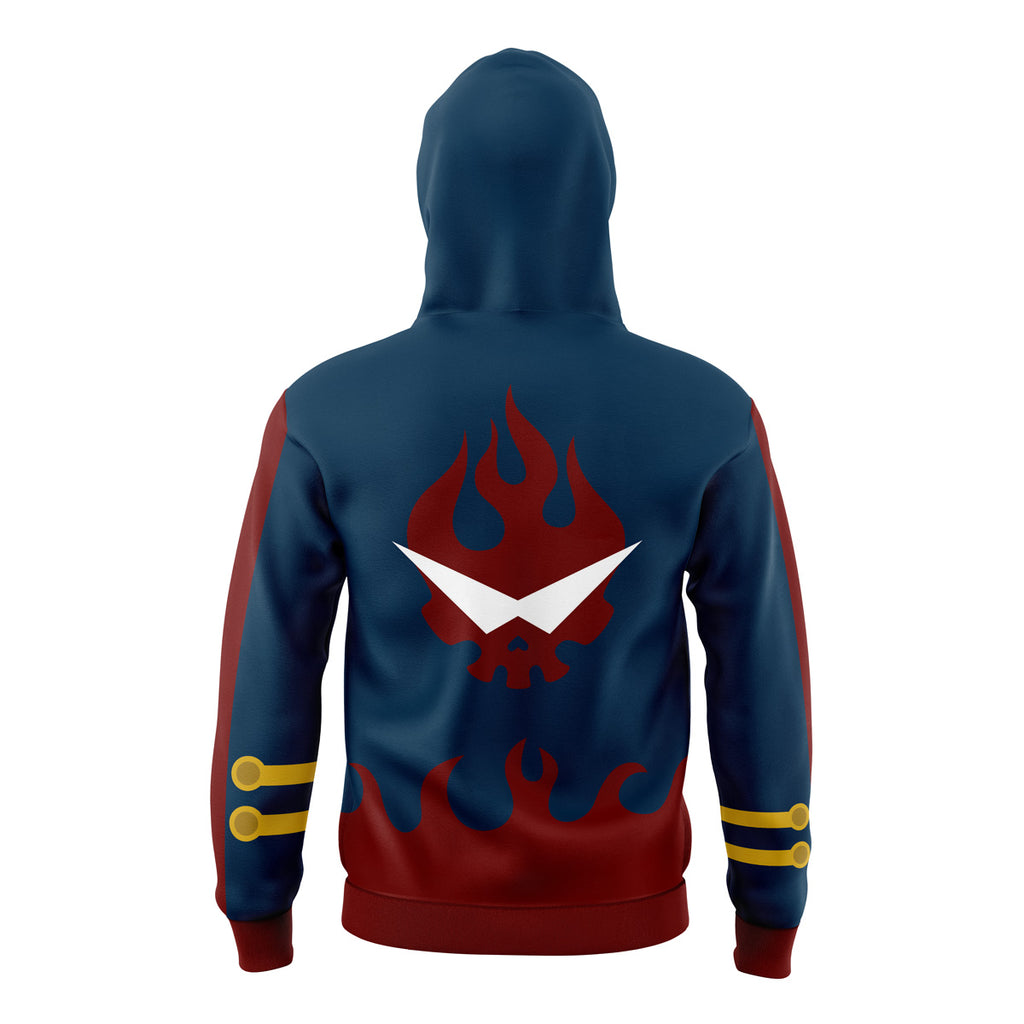 Simon Coat Gurren Lagan Masked Hoodie - M