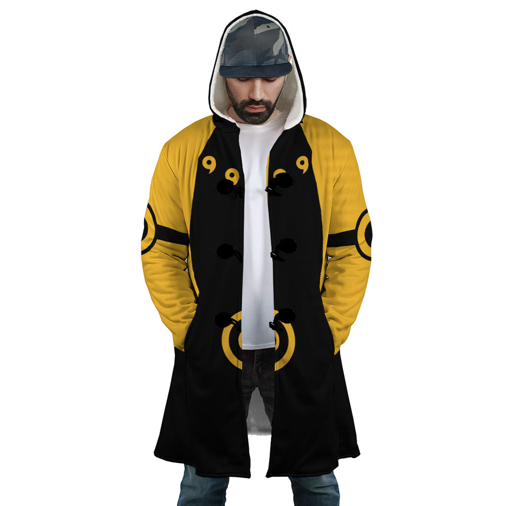 Six Paths Mode Naruto Hooded Cloak Coat - S