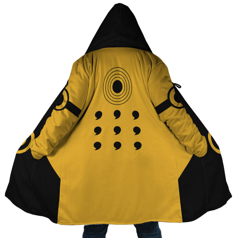 Six Paths Mode Naruto Hooded Cloak Coat - 3XL