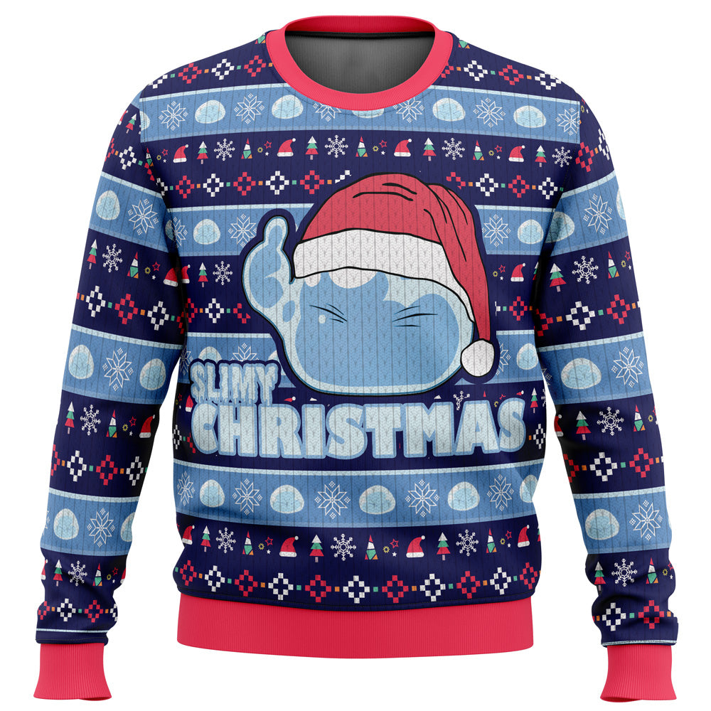 Slimy Christmas That time I got reincarnated as a slime Christmas Sweater - 3XL