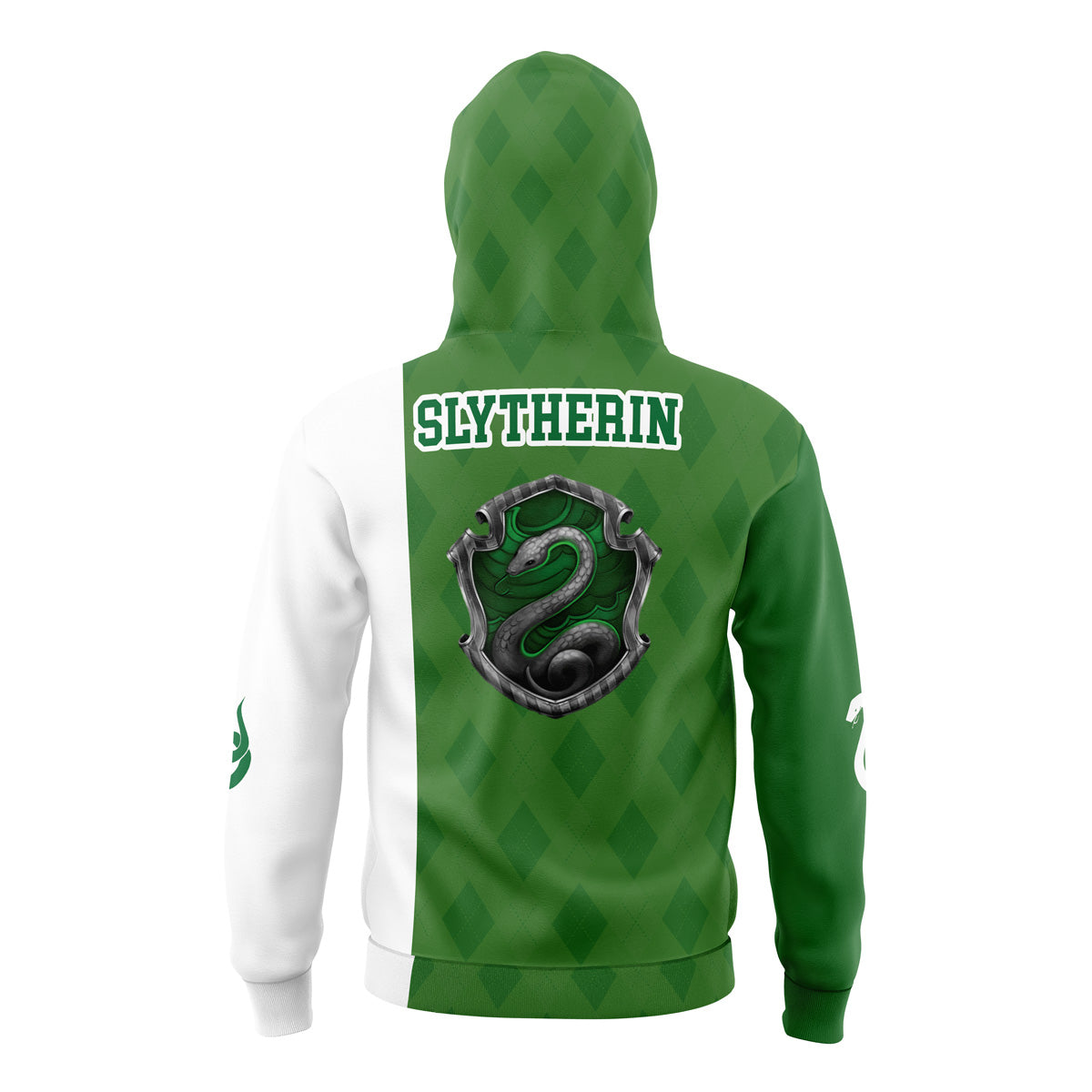 Slytherin Harry Potter Masked Hoodie - L