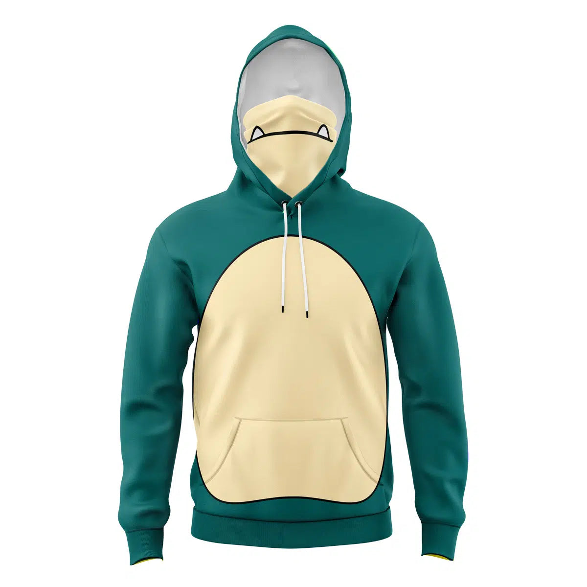 Snorlax Pokemon Masked Hoodie - 6XL