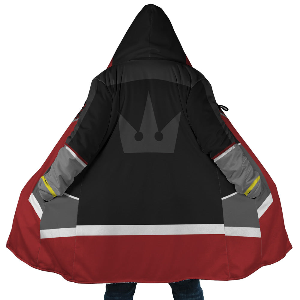 Sora Kingdom Hearts Hooded Cloak Coat - 5XL