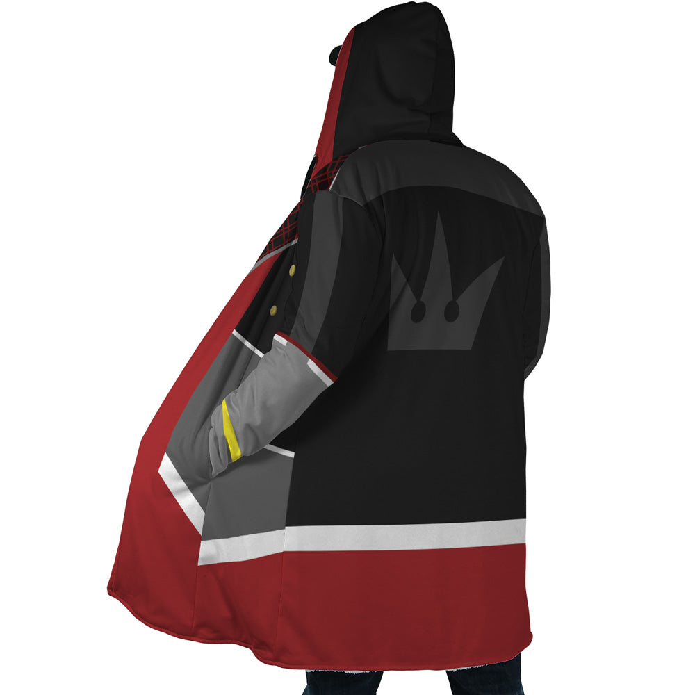 Sora Kingdom Hearts Hooded Cloak Coat - XL