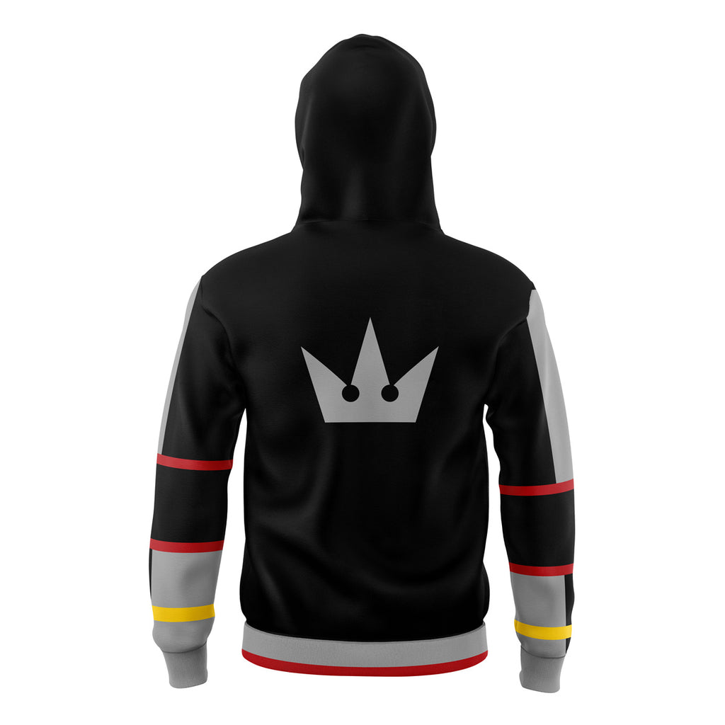 Sora Kingdom Hearts Masked Hoodie - M