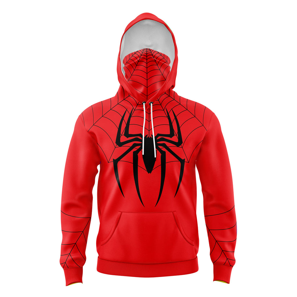 Spiderman Marvel Comics Masked Hoodie - 6XL