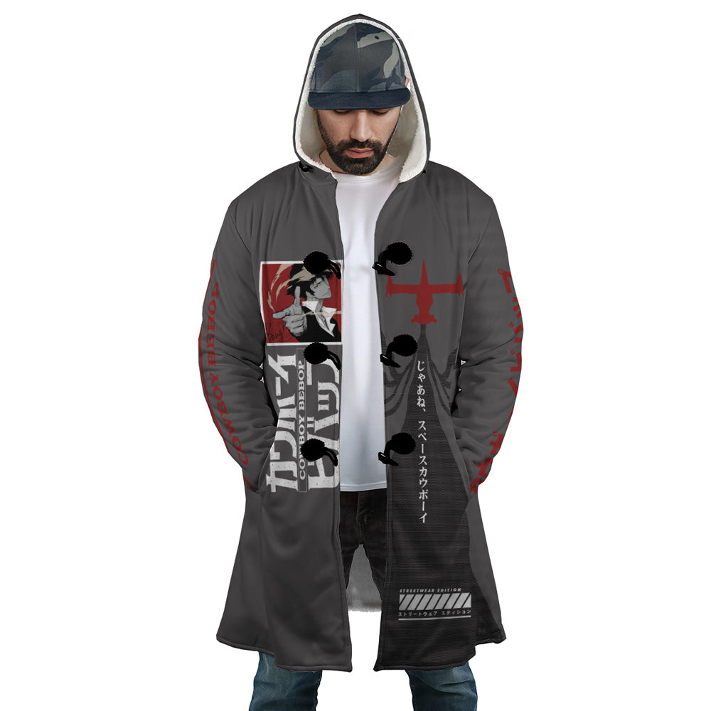 Spiegel Spike 2 Dream Cowboy Bebop Hooded Cloak Coat - S