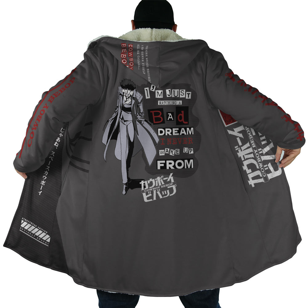 Spiegel Spike 2 Dream Cowboy Bebop Hooded Cloak Coat - 2XL
