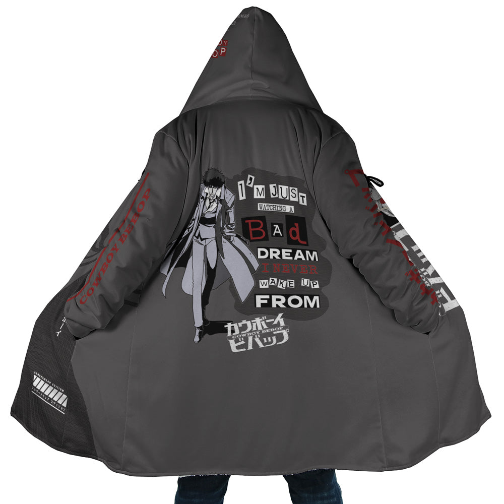 Spiegel Spike 2 Dream Cowboy Bebop Hooded Cloak Coat - 5XL