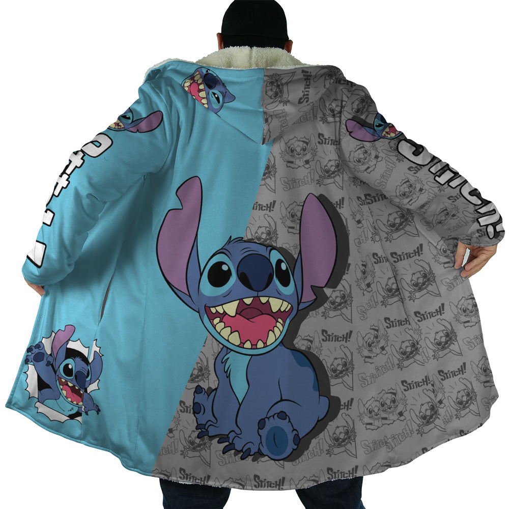 Stitch Warner Bros. Hooded Cloak Coat - 2XL