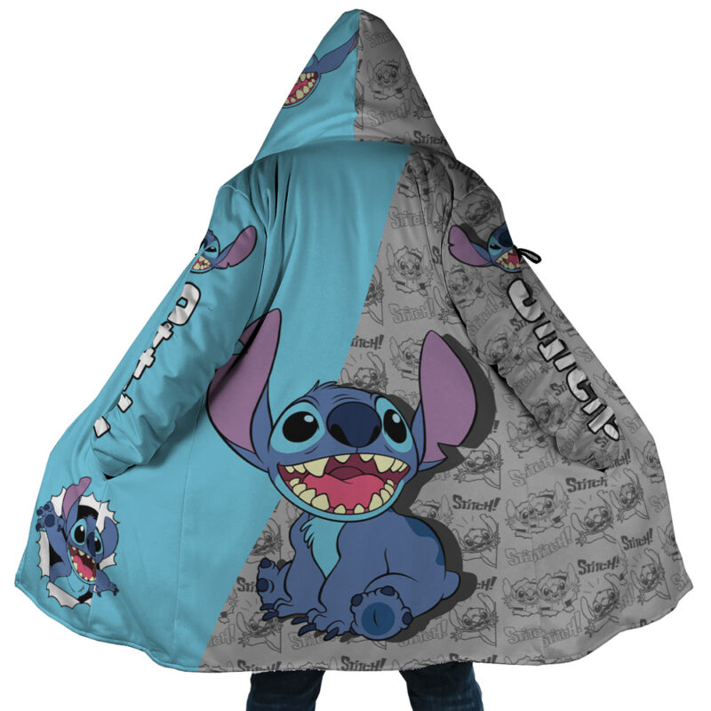 Stitch Warner Bros. Hooded Cloak Coat - 3XL