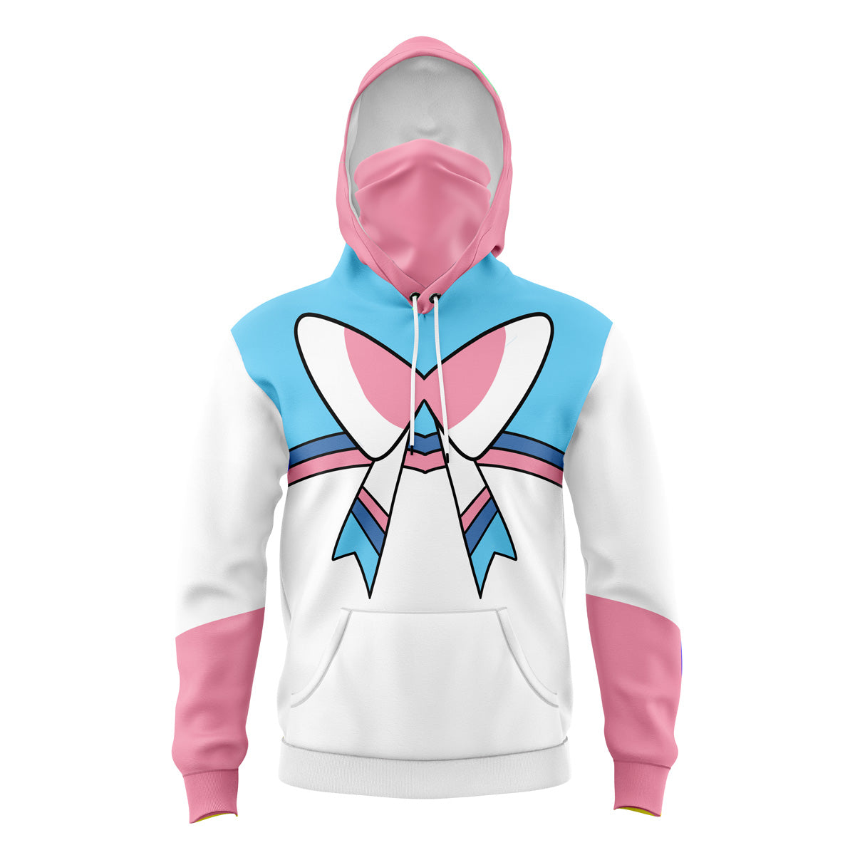 Sylveon Pokemon Masked Hoodie - 6XL