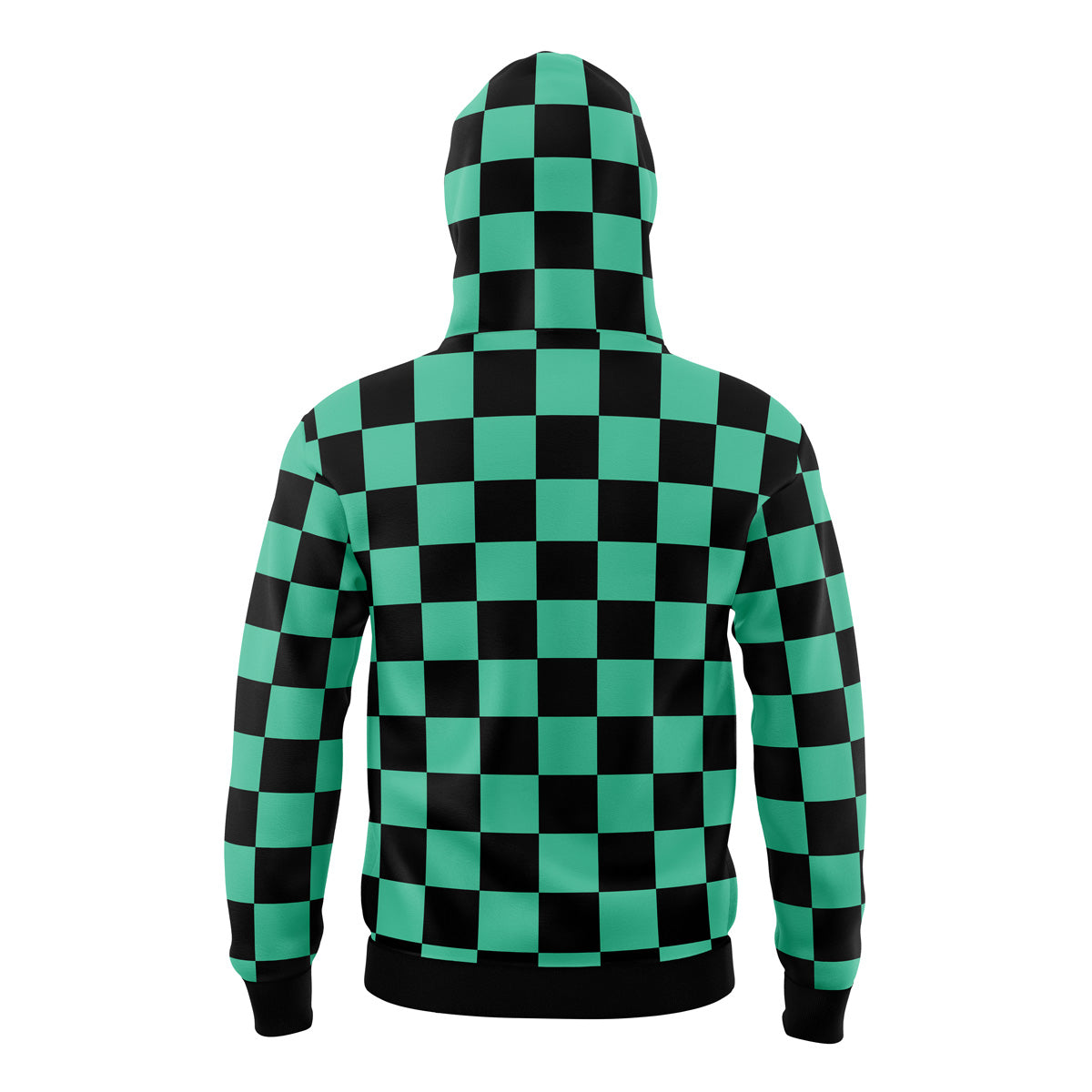 Tanjiro Kamado Demon Slayer Masked Hoodie - L