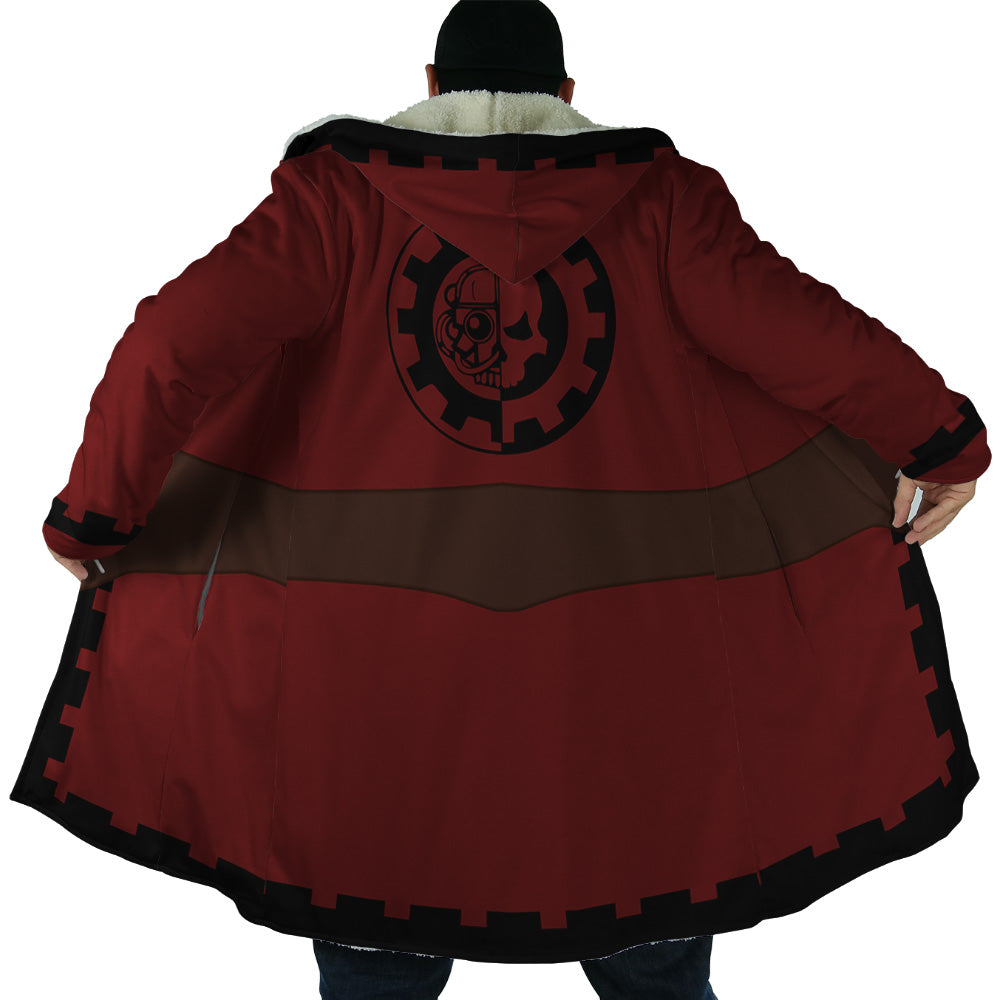 Tech Priest V2 Warhammer Hooded Cloak Coat - 2XL