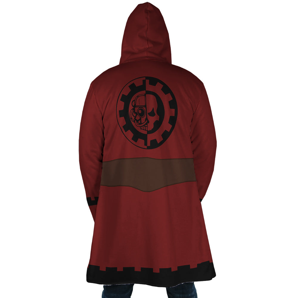 Tech Priest V2 Warhammer Hooded Cloak Coat - XL
