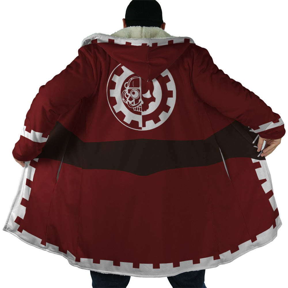 Tech Priest Warhammer Hooded Cloak Coat - 2XL