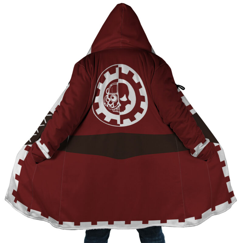 Tech Priest Warhammer Hooded Cloak Coat - 3XL