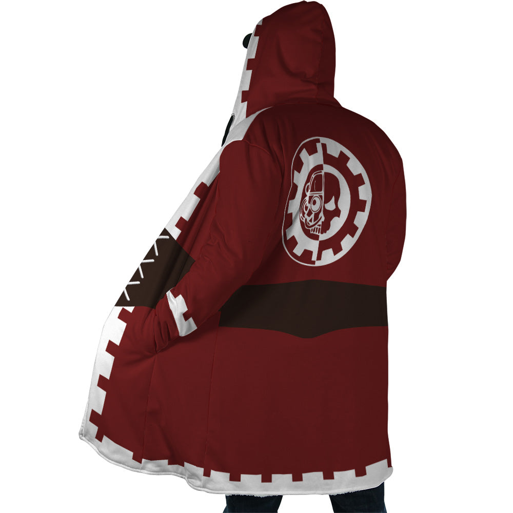 Tech Priest Warhammer Hooded Cloak Coat - L