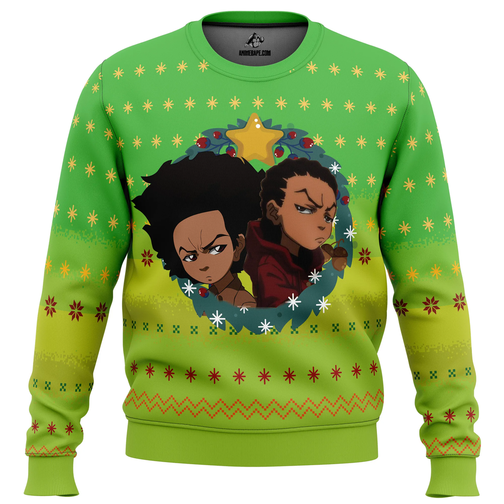 The Boondocks Ugly Christmas Sweater - 6XL