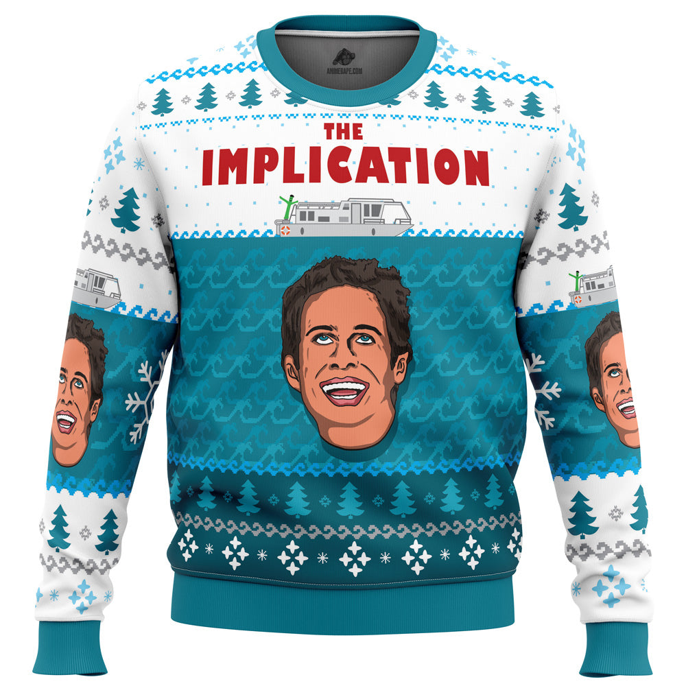 The Implication Always Sunny in Philadelphia Ugly Christmas Sweater - 6XL