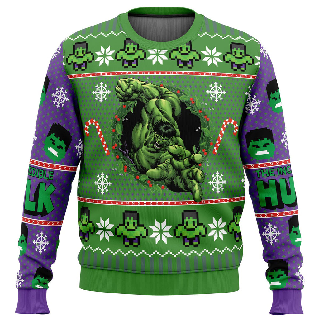 The Incredible Hulk Ugly Christmas Sweater - 4XL
