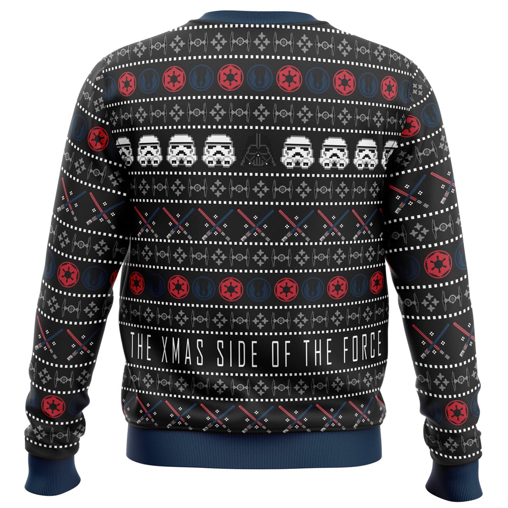 The Xmas Side Of The Force Star Wars Ugly Christmas Sweater - 6XL