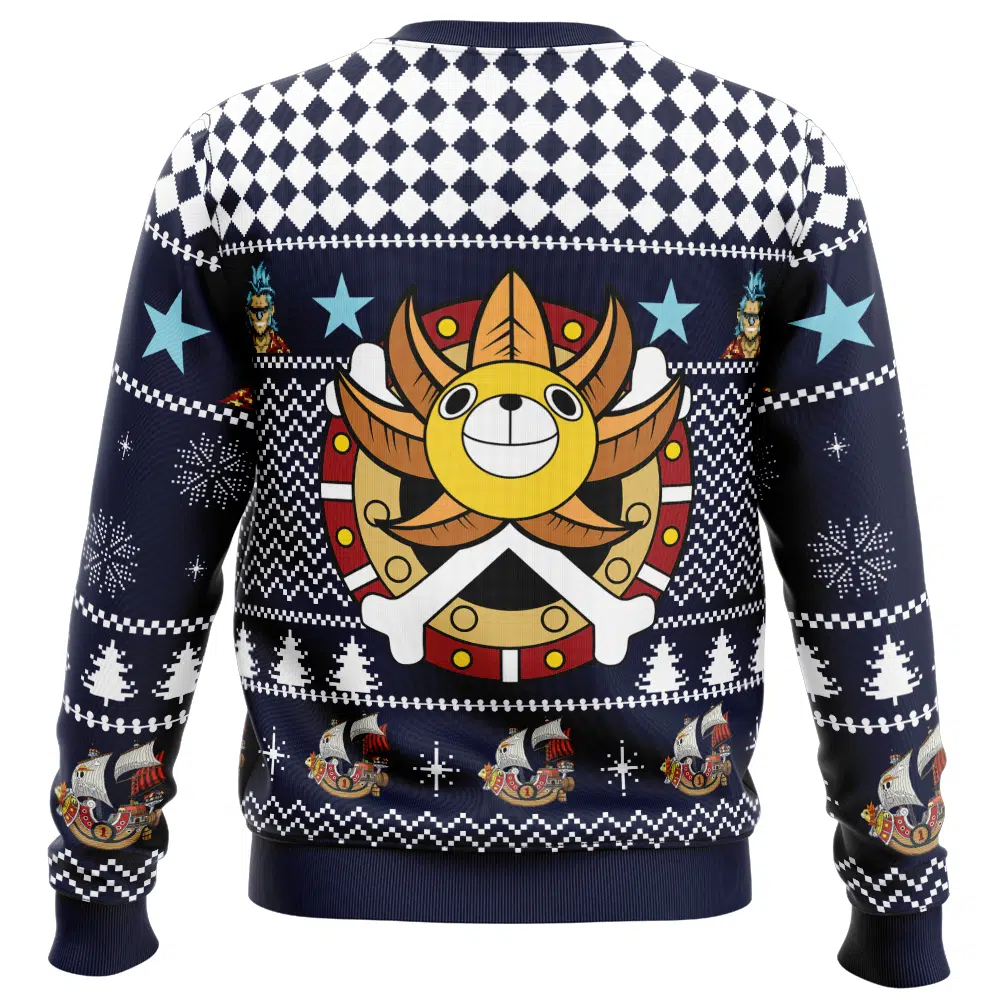 Thousand Sunny One Piece Ugly Christmas Sweater - 5XL