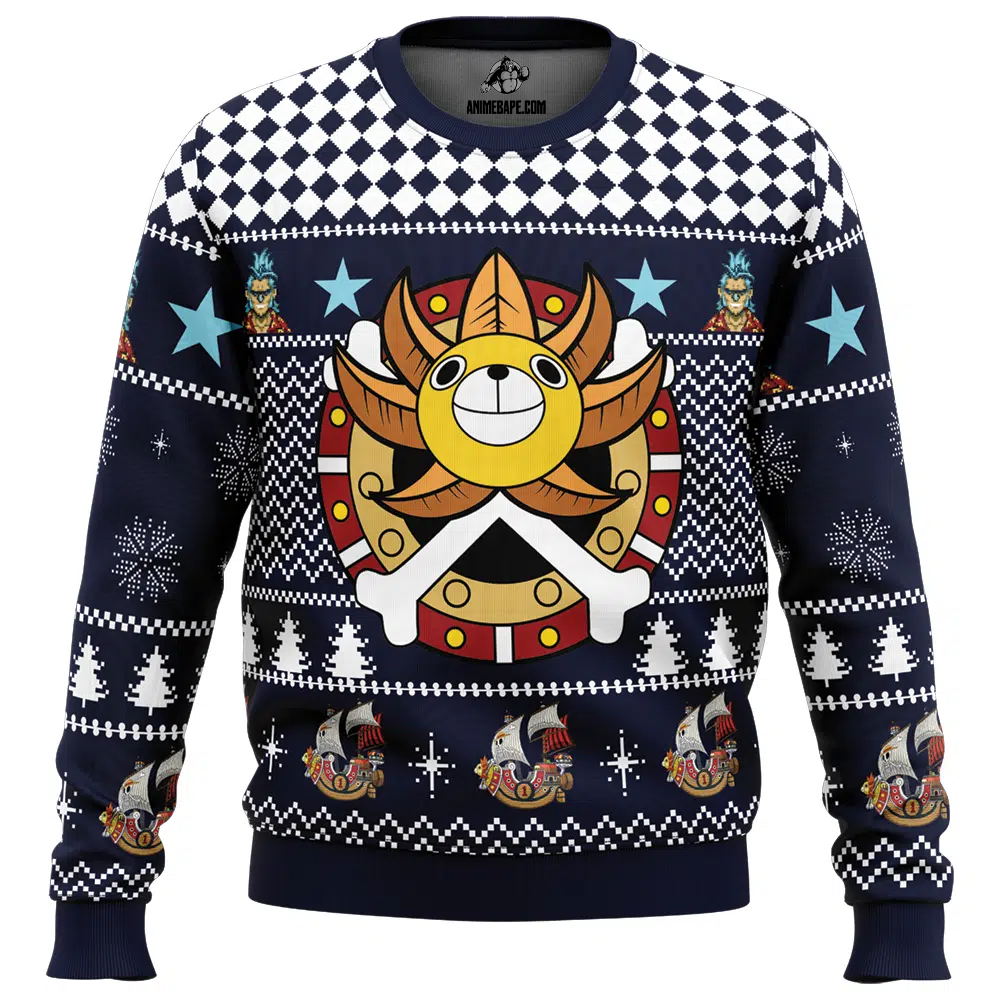 Thousand Sunny One Piece Ugly Christmas Sweater - 6XL