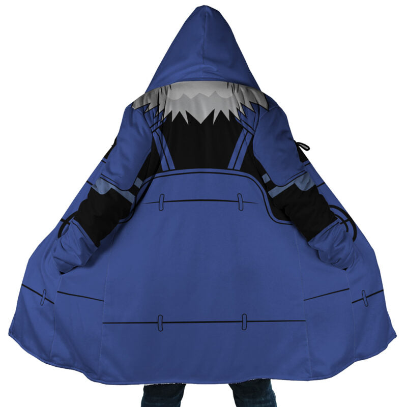 Tobirama Senju Naruto Hooded Cloak Coat - 3XL