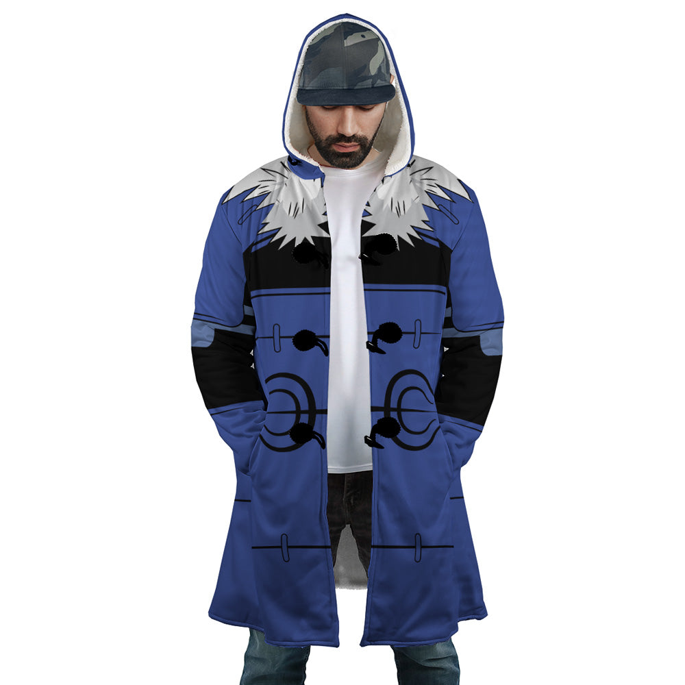 Tobirama Senju Naruto Hooded Cloak Coat - S