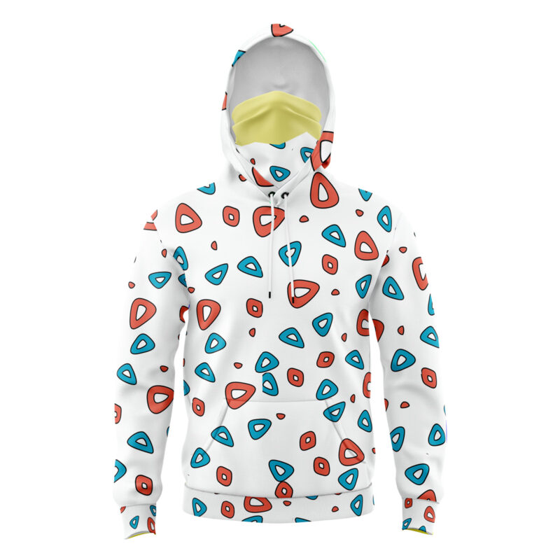 Togepi Pokemon Masked Hoodie - L